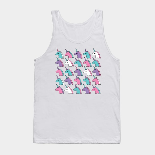 candy unicorns Tank Top by baltamkatinui